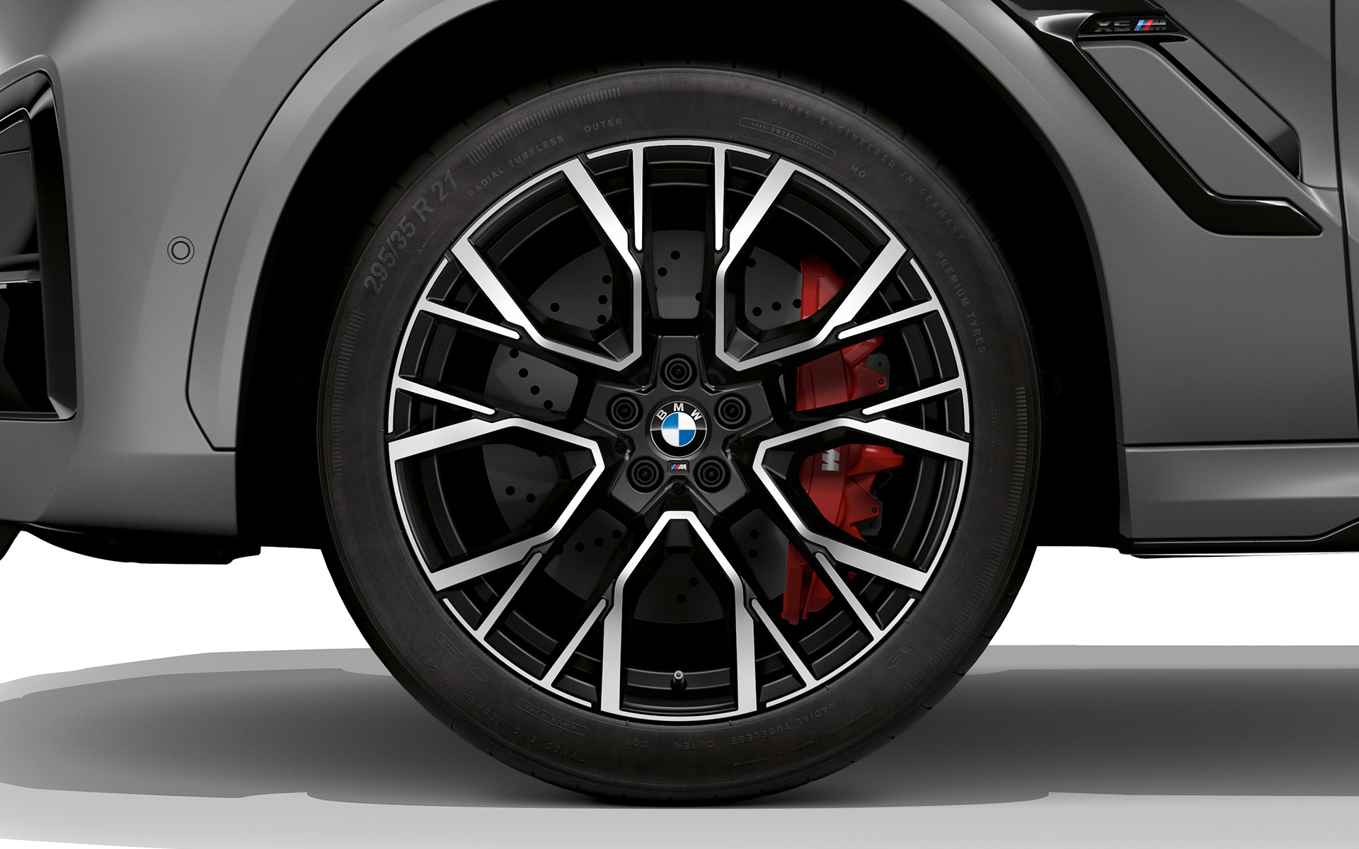 BMW X6 M Competition F96 21"/22" M lettmetallfelger stjerneeke 818 M sort BMW X6 M Competition F96 2023 21"/22" M lettmetallfelger stjerneeke 818 M sort