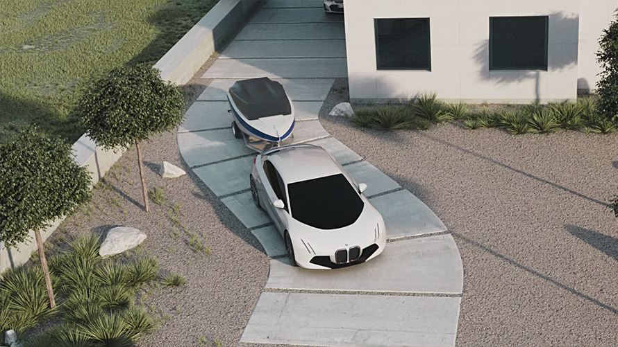 BMW X6 M Competition F96 tilhengerassistent BMW X6 M Competition F96 2023 tilhengerassistent