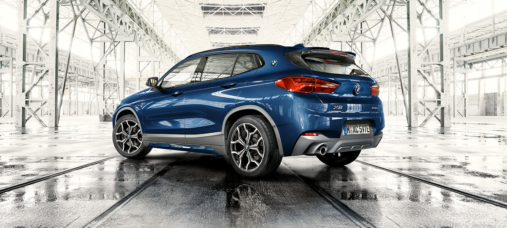 Sett skrått forfra BMW X2 xDrive25e Plug-in hybrid BMW X2 xDrive25e Plug-in hybrid F39 2020 Sett skrått forfra