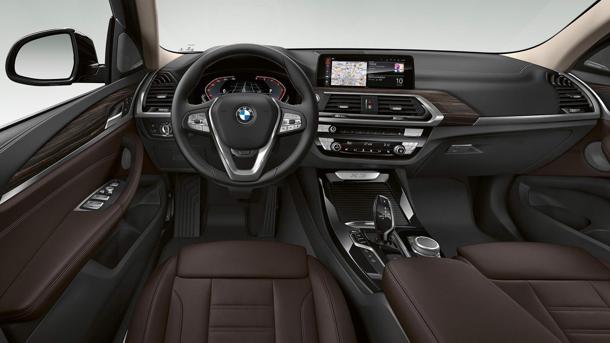 BMW X3 M40i, Model xLine innvendig design BMW X3 M40i, Model xLine innvendig design