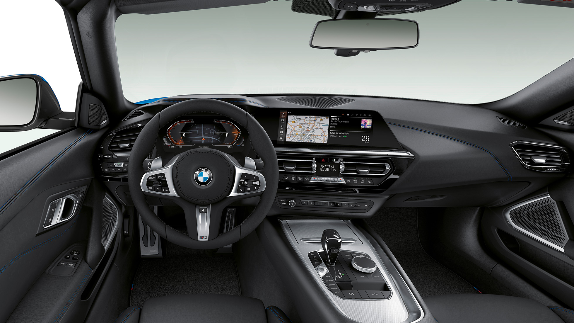 BMW Z4 Roadster, Modell M Sport Ratt og førerplass i BMW Z4 Roadster som Modell M Sport