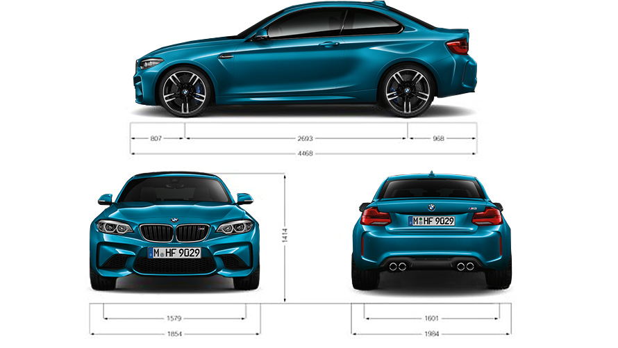 BMW M2 Coupé Technical Data