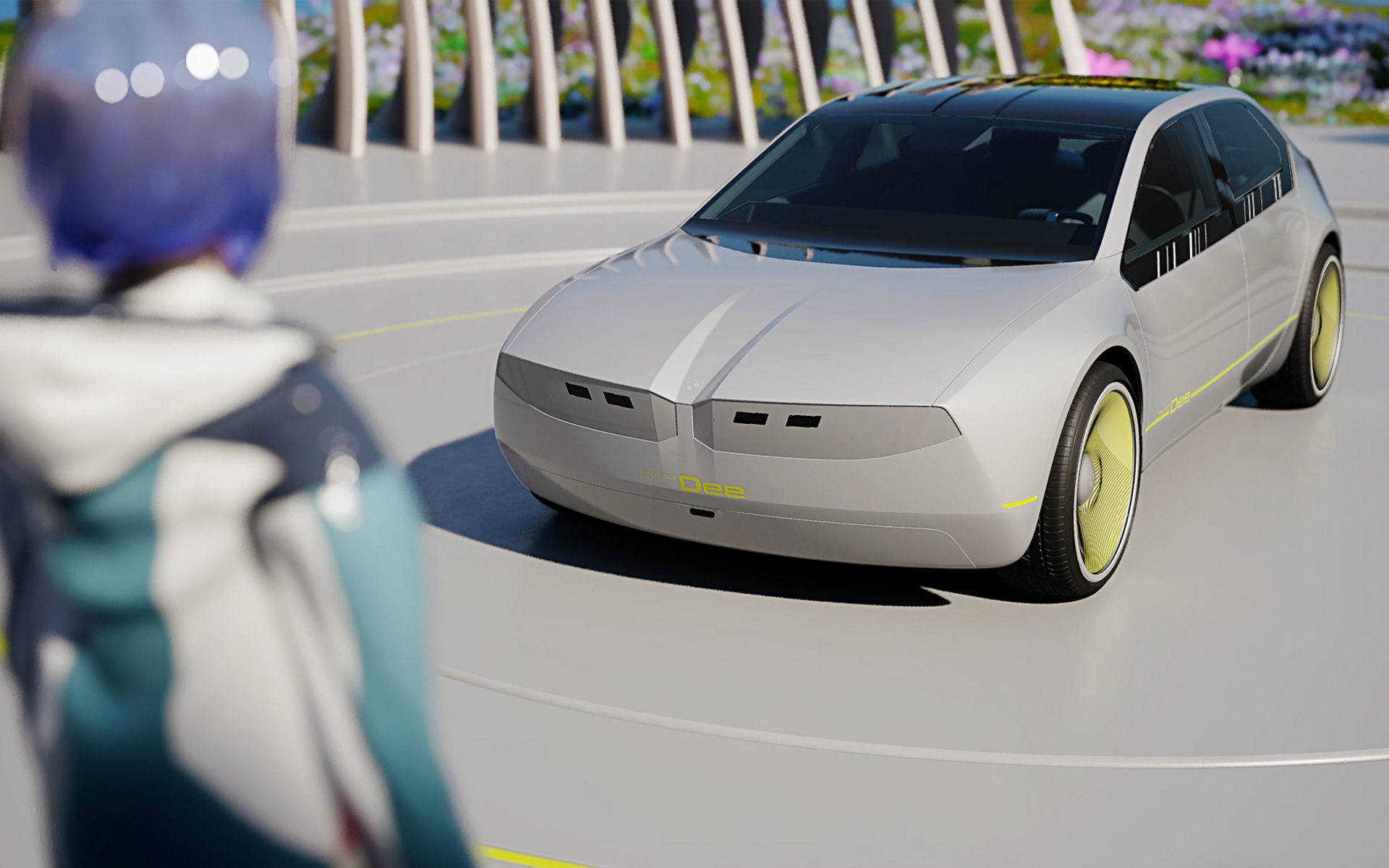 BMW i Vision Dee utvendig design Digital Icon BMW i Vision Dee visjonsbil utvendig design Digital Icon