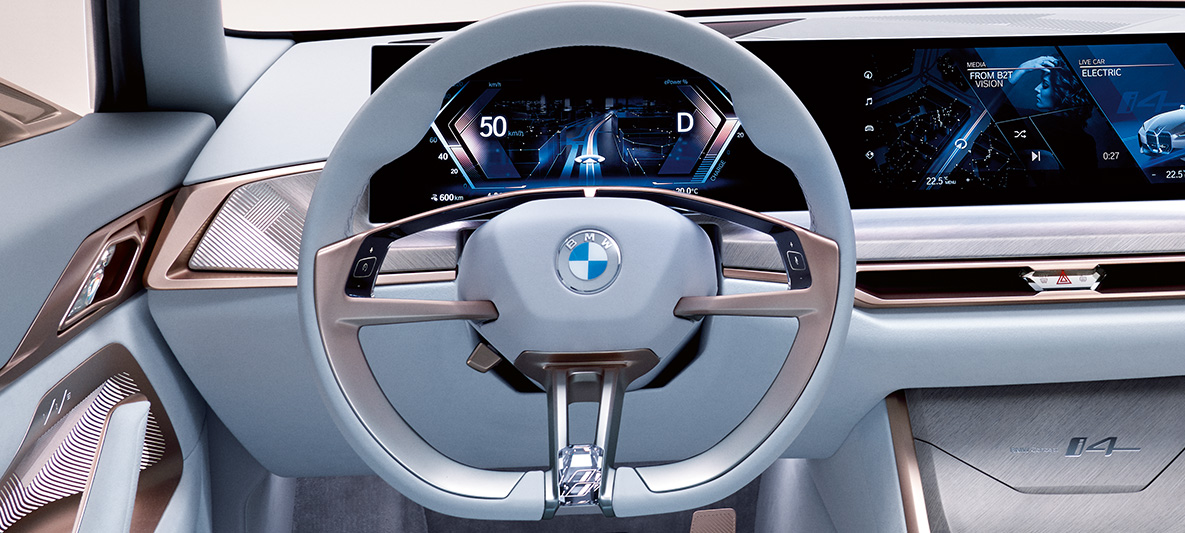BMW Concept i4 2020 G26 Bilde 3 BMW Concept i4 2020 G26 elbil helelektrisk BMW Gran Coupé Bilde 3