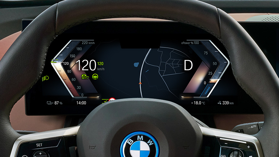 Informasjon Display Screen Speed Limit Assist Informasjon Display Screen OS8 Speed Limit Assist