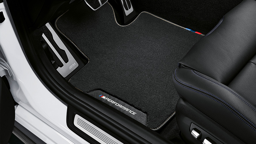 M Performance-gulvmatter BMW høst- og vintertilbehør M Performance-gulvmatter