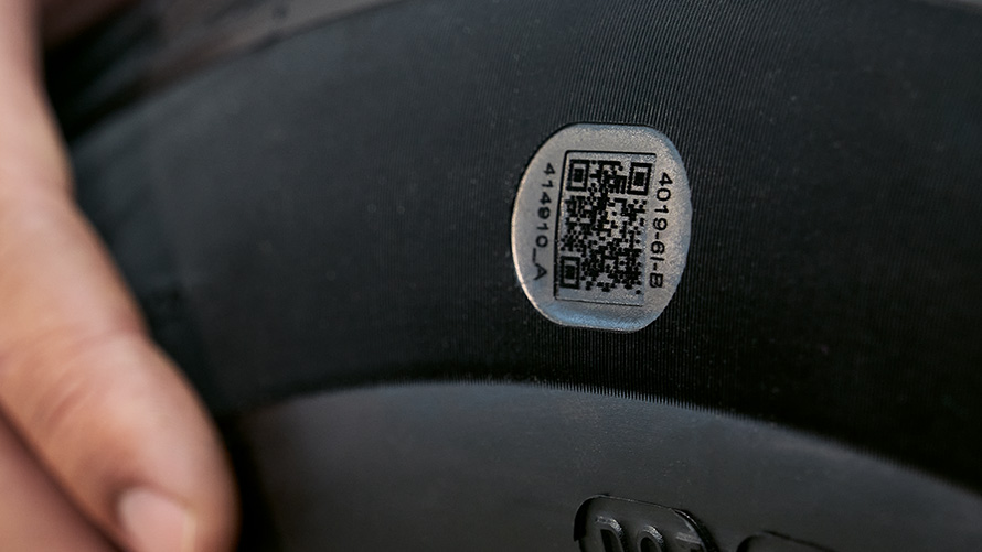 BMW godkjente dekk, dekk med QR-kode BMW godkjente dekk, dekk med QR-kode