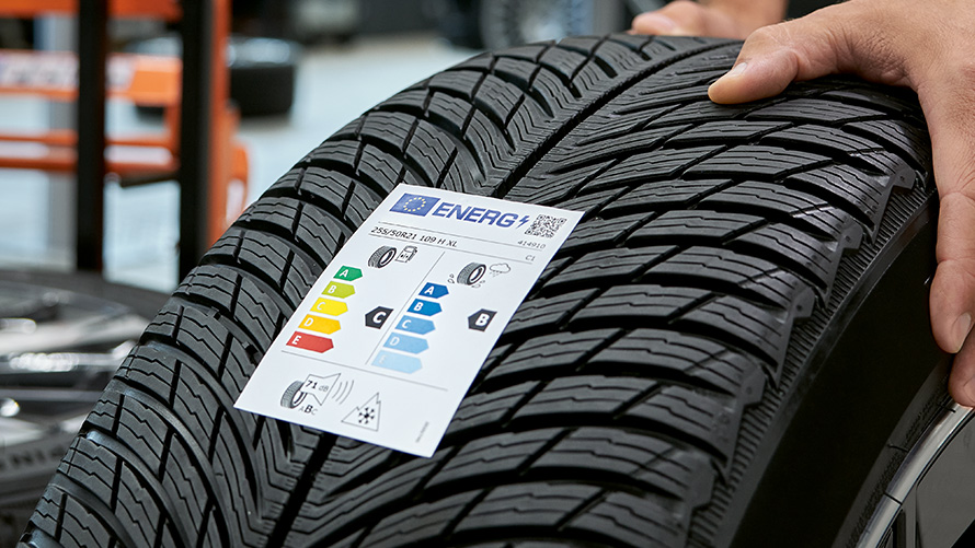 BMW godkjente dekk, dekkprofil med merke BMW godkjente dekk, dekkprofil med merke
