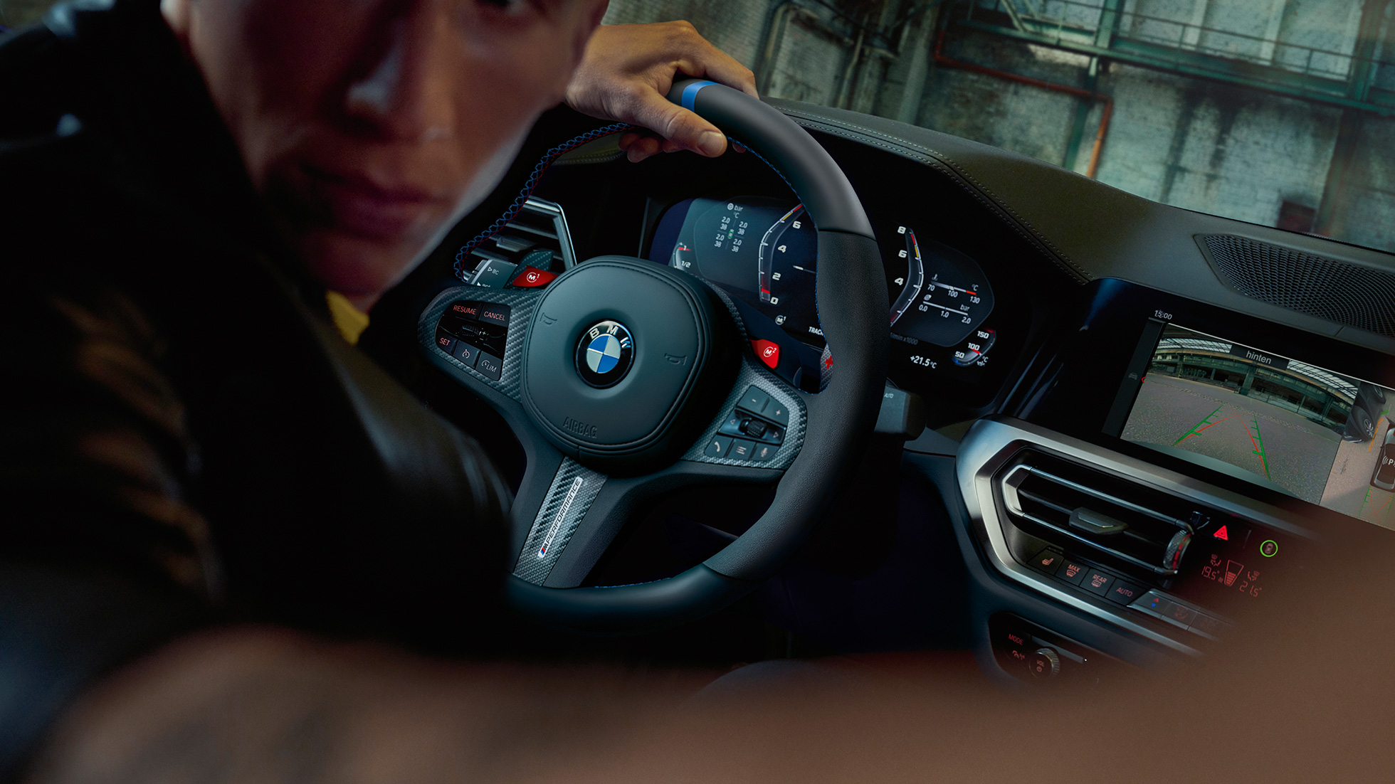 BMW M3 G80 interiør BMW M Performance Parts BMW M3 G80 interiør
