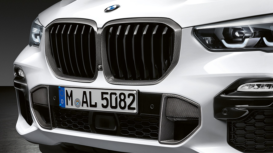 M Performance dekorgrill i karbon BMW M Performance Parts M Performance dekorgrill i karbon