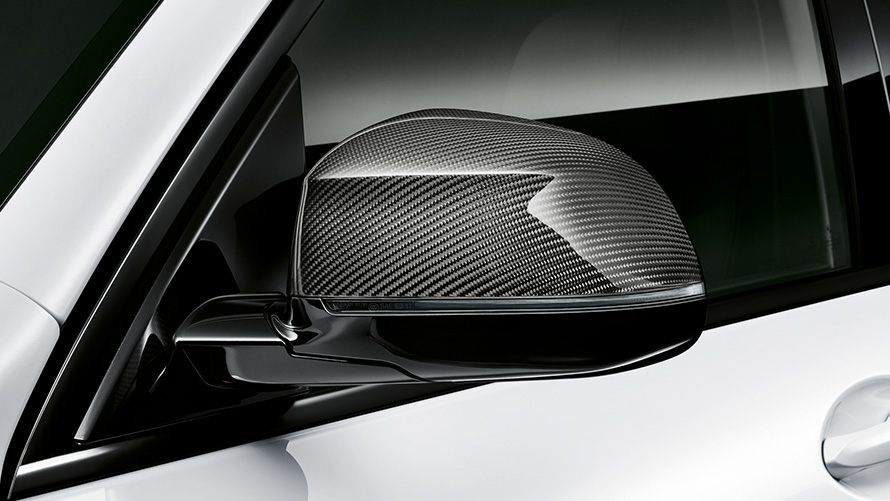 M Performance sidespeilhus i karbon BMW M Performance Parts M Performance sidespeilhus i karbon