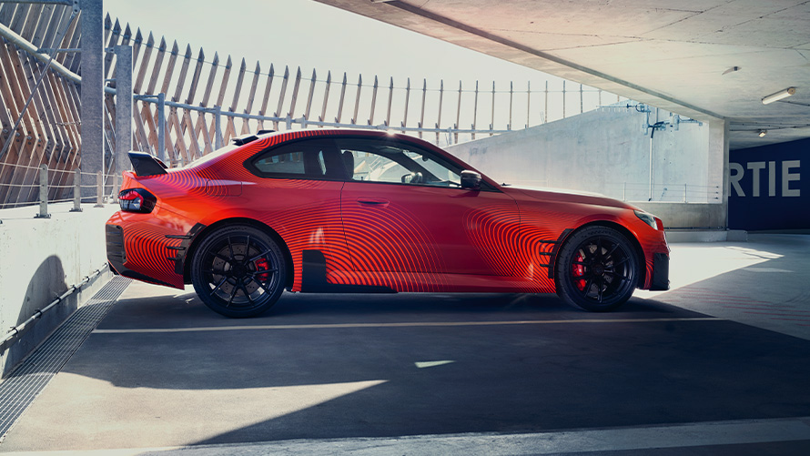 M Performance sideskjørtforlengelse i karbonfiber høyre BMW M Performance Parts BMW G87 M Performance sideskjørtforlengelse i karbonfiber høyre