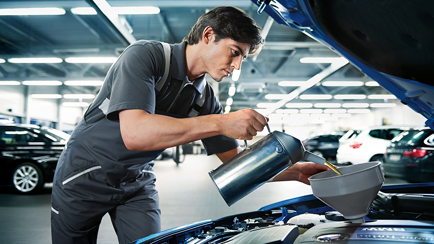 BMW oljeskiftservice BMW oljeskiftservice