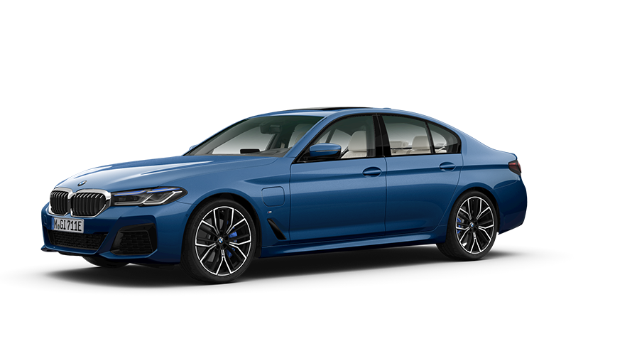 BMW 5-serie Sedan (G30) sett skrått forfra stående BMW 5-serie Sedan (G30) sett skrått forfra stående