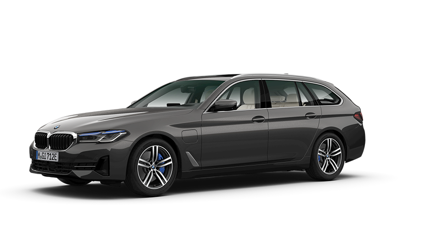 BMW 5-serie Touring (G31) sett skrått forfra stående BMW 5-serie Touring (G31) sett skrått forfra stående