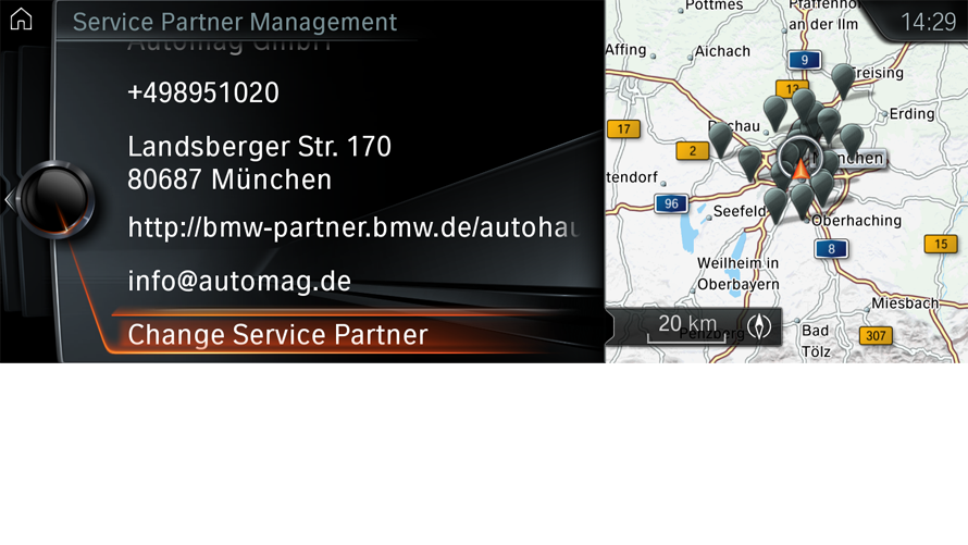 Kontrolldisplayet i din BMW. Kontrolldisplayet i din BMW.