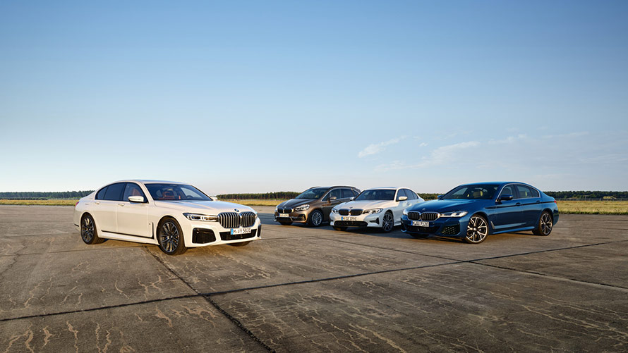 BMW stort utbud.