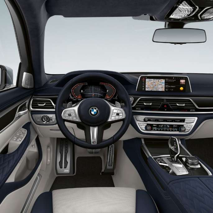 Kupeen til BMW 7-serie Sedan med M Sportspakke Kupeen til BMW 7-serie Sedan med M Sportspakke