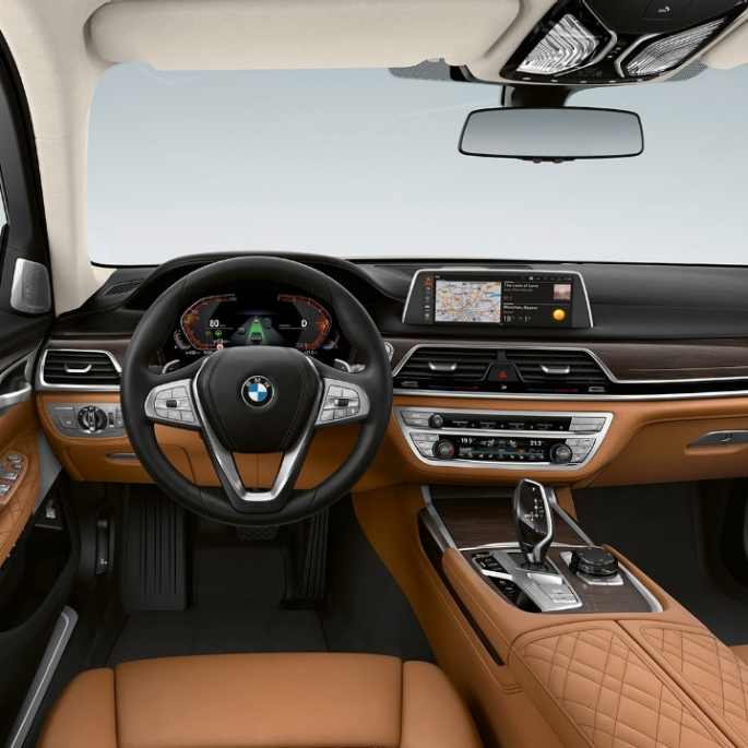 Kupeen til BMW 7-serie Sedan med Pure Excellence utvendig design Kupeen til BMW 7-serie Sedan med Pure Excellence utvendig design